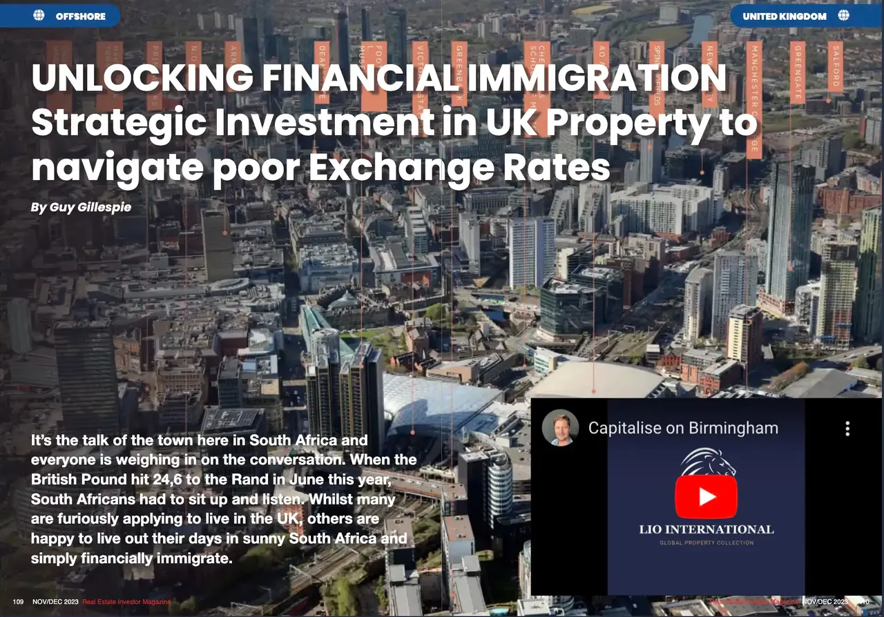 Unlocking Financial Immigration: Strategic Investment in UK Property to navigate poor Exchange Rates